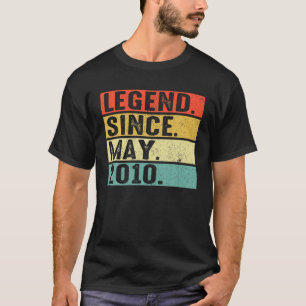 12歳の伝説2010年5月12誕生日G Tシャツ