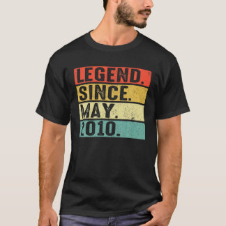 12歳の伝説2010年5月12誕生日G Tシャツ
