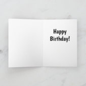 12歳の誕生日おめでとうカード ティーン向け カード (内部)