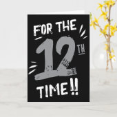12歳の誕生日おめでとうカード ティーン向け カード (黄色い花)
