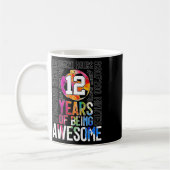 12歳の誕生日おめでとう サッカー好きな人へ _1  コーヒーマグカップ (左)
