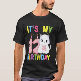 12歳の誕生日おめでとう ラグドール Tシャツ