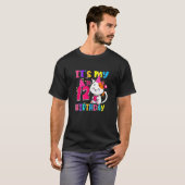 12歳の誕生日で12歳の猫 Tシャツ (正面フル)