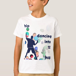 12歳の誕生日を祝ってヒップホップダンス Tシャツ