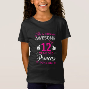 12歳の誕生日ギフト王女のために Tシャツ