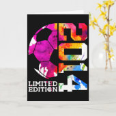 12歳の誕生日サッカー限定版 2014 _1  カード (黄色い花)