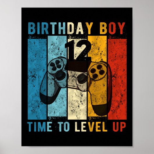 12歳の誕生日少年レベル12番目に12時間 ポスター (正面)