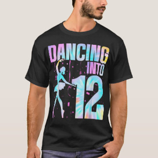 12歳の誕生日 バレエガール ダンス Tシャツ