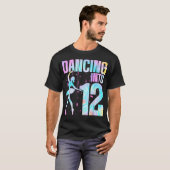 12歳の誕生日 バレエガール ダンス Tシャツ (正面フル)