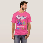 12歳の誕生日 ローラー スケート Tシャツ (正面フル)