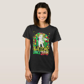 12歳の誕生日 虹色 フロッシング ユニコーン 女の子 Tシャツ (正面フル)