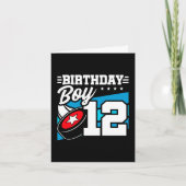 12歳オールドホッケーパーティーテーマ12誕生日少年 カード (正面)