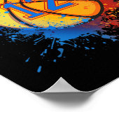 12歳12誕生日バスケットボールギフトfor Boy ポスター (角)