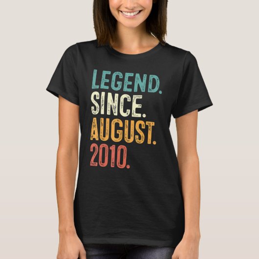 12歳12誕生日少年伝説威厳がある Tシャツ (正面)