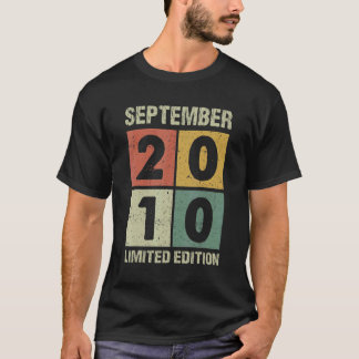 12歳 ヴィンテージ 2010年9月 12歳の誕生日 Tシャツ