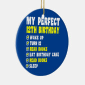 12歳My Perfect 12誕生日12読th セラミックオーナメント (右)