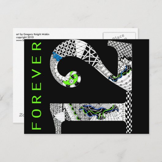 12永久に ポストカード (正面/裏面)