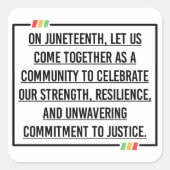 12番目の引用文 スクエアシール (正面)