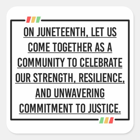 12番目の引用文 スクエアシール (正面)