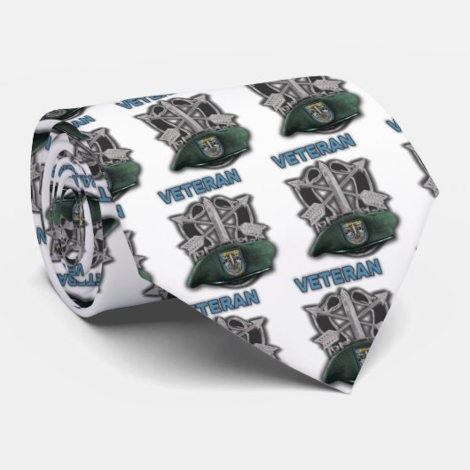 12番目の特殊部隊グリーンベレー退役軍人ベッツタイ ネクタイ (ロール)