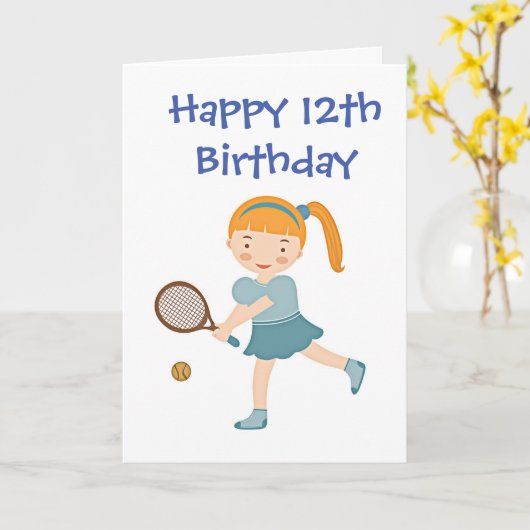 12番目祝の誕生日・カードまでの時間 カード (黄色い花)