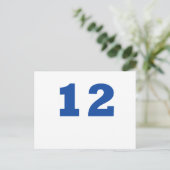 12番！ ポストカード (スタンド正面)