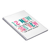 12章、365新しいチャンス100日 ノートブック (右側)