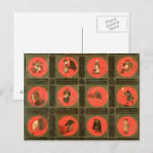 12箴言， c.1558-60 ポストカード (正面/裏面)