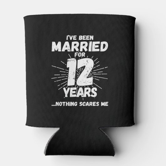 12結婚した年12おもしろい周年 缶クーラー (裏面)