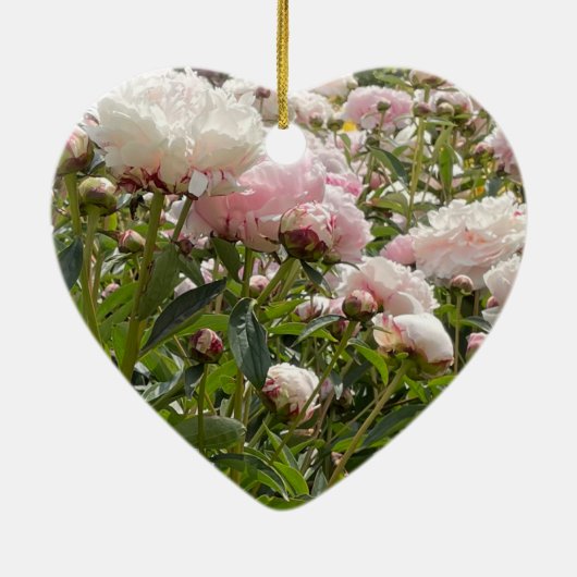 12結婚周年牡丹の花 セラミックオーナメント (裏面)