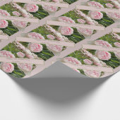 12結婚周年牡丹の花 ラッピングペーパー (角)