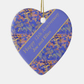 12結婚周年生絹 セラミックオーナメント (右)