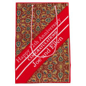 12結婚周年生絹 ミディアムペーパーバッグ (裏面)