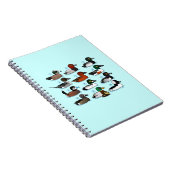 12羽のアヒル ノートブック (右側)