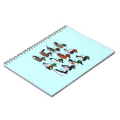 12羽のアヒル ノートブック (左側)