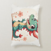 12自実，龍，ベビー，クッション，子供，安全 アクセントクッション (正面(垂直))