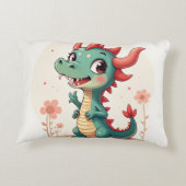 12自実，龍，ベビー，クッション，子供，安全 アクセントクッション (裏面)