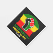 12自由の日の黒史 スタンダードランチョンナプキン (角)