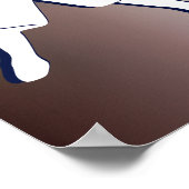 12誕生日ダンスパーティーフォトコラージュテンプレート ポスター (角)