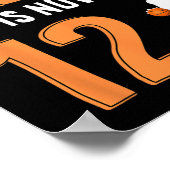 12誕生日バスケットボール – このバレエは今12 ポスター (角)