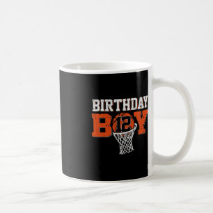 12誕生日ボーイバスケットボール恋人12歳Bd コーヒーマグカップ