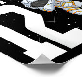 12誕生日宇宙飛行士Bruh Im 12歳誕生 ポスター (角)