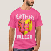 12誕生日球団12おもしろい歳ソフトボールBa Tシャツ (正面)
