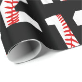 12誕生日野球・ビッグナンバー12 ラッピングペーパー (ロールコーナー)