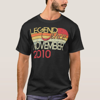 12誕生日11月以来12歳の伝説 Tシャツ