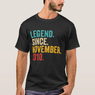 12誕生日12歳の伝説11月から Tシャツ