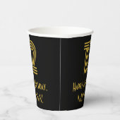 12誕生日:インスパイアアールデコの外観「12」 & Name 紙コップ (右)