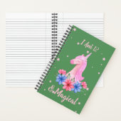 12誕生日I am 12 & Magic Unicorn Notebook ノートブック (内側)