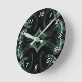 12選択する数 – フラクタル時計 ラウンド壁時計 (傾斜)