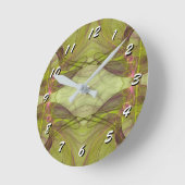12選択する数 – フラクタル時計 ラウンド壁時計 (傾斜)